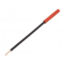 LB6600 NI/2.5/13/RT; Socket; 4mm banana; 32A; 1kVDC; red; nickel plated; 130mm; 18mΩ; SCHÜTZINGER