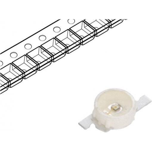 LB P4SG-S2U1-35-1; LED; SMD; blue; 224÷560mcd; Ø2.1mm; 120°; 2.9÷3.7V; 20mA; Front: flat; OSRAM