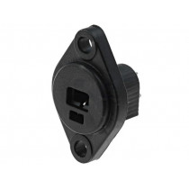 ; Socket; loudspeaker; female; for panel mounting; 