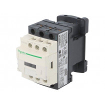 LC1D09B5; Contactor: 3-pole; NO x3; Auxiliary contacts: NO + NC; 24VAC; 9A; SCHNEIDER ELECTRIC