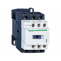 LC1D09B7; Contactor: 3-pole; NO x3; Auxiliary contacts: NO + NC; 24VAC; 9A; SCHNEIDER ELECTRIC