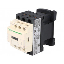 LC1D09BD; Contactor: 3-pole; NO x3; Auxiliary contacts: NO + NC; 24VDC; 9A; SCHNEIDER ELECTRIC