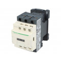 LC1D12B7; Contactor: 3-pole; NO x3; Auxiliary contacts: NO + NC; 24VAC; 12A; SCHNEIDER ELECTRIC