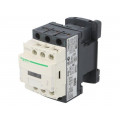 LC1D12P5; Contactor: 3-pole; NO x3; Auxiliary contacts: NO + NC; 230VAC; 12A; SCHNEIDER ELECTRIC