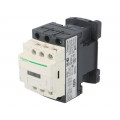 LC1D18B5; Contactor: 3-pole; NO x3; Auxiliary contacts: NO + NC; 24VAC; 18A; SCHNEIDER ELECTRIC