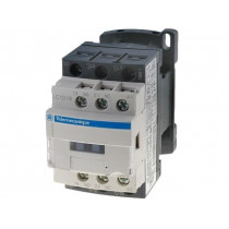 LC1D18B7; Contactor: 3-pole; NO x3; Auxiliary contacts: NO + NC; 24VAC; 18A; SCHNEIDER ELECTRIC