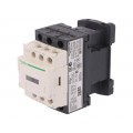 LC1D18U7; Contactor: 3-pole; NO x3; Auxiliary contacts: NO + NC; 240VAC; 18A; SCHNEIDER ELECTRIC