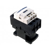 LC1D25F7; Contactor: 3-pole; NO x3; Auxiliary contacts: NO + NC; 110VAC; 25A; SCHNEIDER ELECTRIC