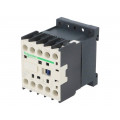LC1K0601B5; Contactor: 3-pole; NO x3; Auxiliary contacts: NC; 24VAC; 6A; W: 45mm; SCHNEIDER ELECTRIC