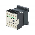 LC1K0610B5; Contactor: 3-pole; NO x3; Auxiliary contacts: NO; 24VAC; 6A; W: 45mm; SCHNEIDER ELECTRIC