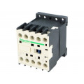 LC1K0901B7; Contactor: 3-pole; NO x3; Auxiliary contacts: NC; 24VAC; 9A; W: 45mm; SCHNEIDER ELECTRIC