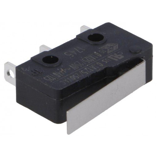 LCA01150T06SC; Microswitch SNAP ACTION; with lever; SPDT; 0.1A/250VAC; ON-(ON); C&K