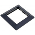 190.004; Bezel; Mounting: snap-fastener; LCP; 72x72mm; MÜLLER