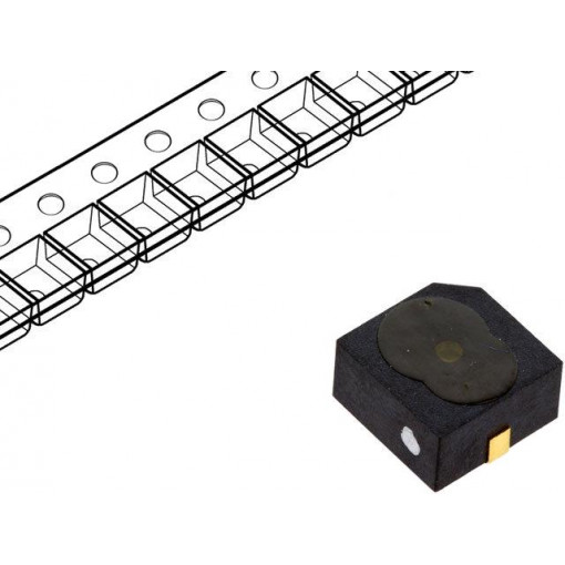 LD-BZEL-B11-0909; Sound transducer: elektromagnetic alarm; SMD; 30mA; -30÷85°C; LOUDITY LD-BZEL-B11-0909; Sound transducer: elektromagnetic alarm; SMD; 30mA; -30÷85°C; LOUDITY