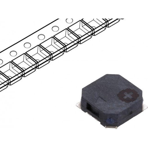 LD-BZEL-T37-0702; Sound transducer: elektromagnetic alarm; SMD; 2731Hz; 100mA; 12Ω; LOUDITY LD-BZEL-T37-0702; Sound transducer: elektromagnetic alarm; SMD; 2731Hz; 100mA; 12Ω; LOUDITY