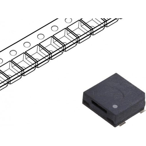 LD-BZEL-T38-1003; Sound transducer: elektromagnetic alarm; SMD; 2830Hz; 80mA; 18Ω; LOUDITY LD-BZEL-T38-1003; Sound transducer: elektromagnetic alarm; SMD; 2830Hz; 80mA; 18Ω; LOUDITY