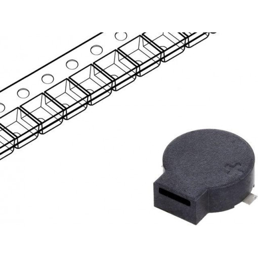 LD-BZEL-T44-0903; Sound transducer: elektromagnetic alarm; SMD; 2700Hz; 100mA; 16Ω; LOUDITY