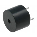 LD-BZEN-1201; Sound transducer: elektromagnetic alarm; Ø: 12mm; H: 9.9mm; 1.5VDC; LOUDITY