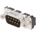 LD09P24A4GV00LF; D-Sub; PIN: 9; socket; male; on PCBs,PCB snap; straight; THT; 5A; AMPHENOL LD09P24A4GV00LF; D-Sub; PIN: 9; socket; male; on PCBs,PCB snap; straight; THT; 5A; AMPHENOL