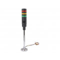LD6A-3PZQB-RYG; Signaller: signalling column; LED; red/yellow/green; Usup: 24VDC; IDEC LD6A-3PZQB-RYG; Signaller: signalling column; LED; red/yellow/green; Usup: 24VDC; IDEC