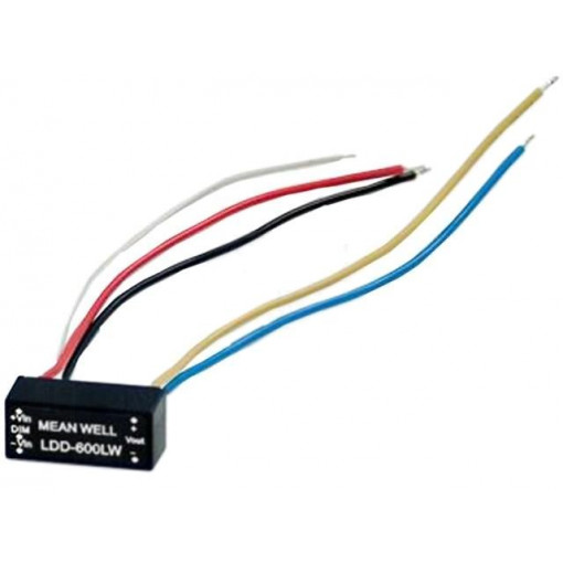 LDD-700LW; Converter: DC/DC; 22W; Uin: 9÷36V; Uout: 2÷32VDC; Iin: 700mA; 7.3g; MEAN WELL