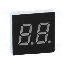 LDD030AUE-103-01; Display: LED; 7-segment; 7.62mm; 0.3 LDD030AUE-103-01; Display: LED; 7-segment; 7.62mm; 0.3