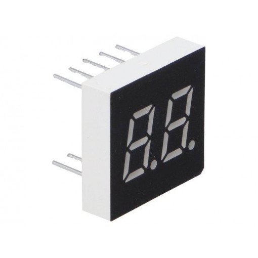 LDD030BUE-103A-02; Display: LED; 7-segment; 7.62mm; 0.3