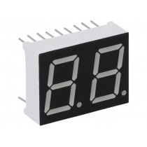 LDD056AUE-101-02; Display: LED; 7-segment; 14.22mm; 0.56 LDD056AUE-101-02; Display: LED; 7-segment; 14.22mm; 0.56