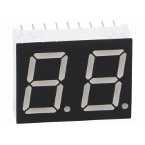 LDD056BUE-101-03; Display: LED; 7-segment; 14.22mm; 0.56 LDD056BUE-101-03; Display: LED; 7-segment; 14.22mm; 0.56