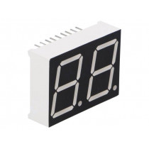 LDD080AUE-101A-01; Display: LED; 7-segment; 20.32mm; 0.8 LDD080AUE-101A-01; Display: LED; 7-segment; 20.32mm; 0.8