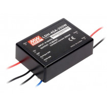LDH-45A-500W; Converter: DC/DC; 43W; Uin: 9÷18V; Uout: 12÷86VDC; Iin: 4.1A; 138g; MEAN WELL