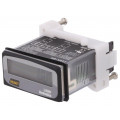LE8N-BN; Counter: electronical; LCD; working time; Range: 0÷999999,9h; IP20; AUTONICS