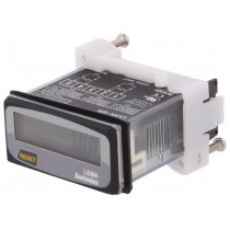 LE8N-BN; Counter: electronical; LCD; working time; Range: 0÷999999,9h; IP20; AUTONICS
