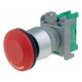 LEB22-1/O; Switch: emergency stop; NO; 22mm; red; Pushbutton: mushroom; AUSPICIOUS LEB22-1/O; Switch: emergency stop; NO; 22mm; red; Pushbutton: mushroom; AUSPICIOUS