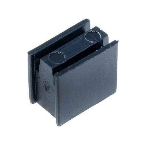 ; LED housing; 3mm; polyamide; angular; black; UL94V-2; H: 7.4mm; FIX&FASTEN ; LED housing; 3mm; polyamide; angular; black; UL94V-2; H: 7.4mm; FIX&FASTEN