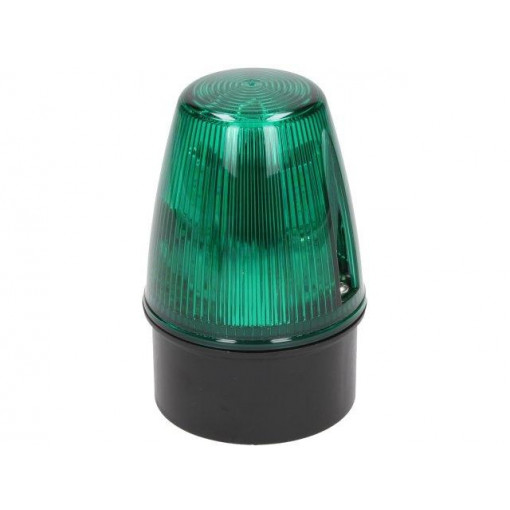 LED100-02-04; Signaller: lighting; continuous light,blinking light; green; MOFLASH SIGNALLING LTD