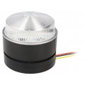 LED80-02-02; Signaller: lighting; continuous light,blinking light; red; IP67; MOFLASH SIGNALLING LTD
