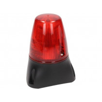 LEDA100-01-02; Signaller: lighting-sound; 10÷17VDC; 10÷17VAC; 8x LED; red; IP65; MOFLASH SIGNALLING LTD