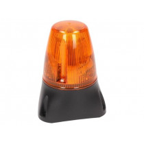 LEDA100-02-01; Signaller: lighting-sound; 20÷30VDC; 20÷30VAC; 8x LED; orange; MOFLASH SIGNALLING LTD