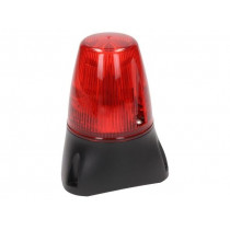 LEDA100-02-02; Signaller: lighting-sound; 20÷30VDC; 20÷30VAC; 8x LED; red; IP65; MOFLASH SIGNALLING LTD