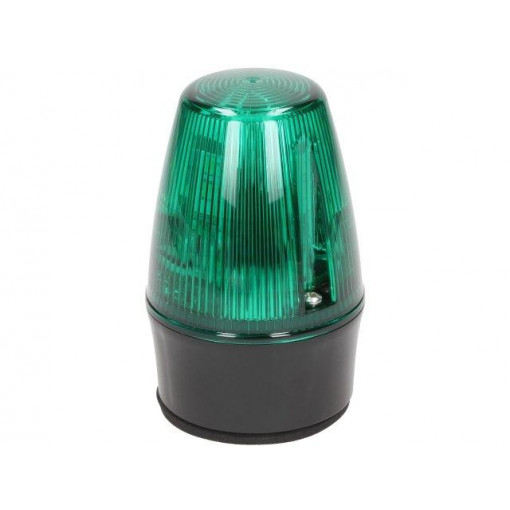 LEDS100-01-04; Signaller: lighting; continuous light,blinking light; green; MOFLASH SIGNALLING LTD