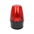 LEDS100-02-02; Signaller: lighting; continuous light,blinking light; red; IP65; MOFLASH SIGNALLING LTD