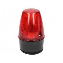 LEDS100-02-02; Signaller: lighting; continuous light,blinking light; red; IP65; MOFLASH SIGNALLING LTD