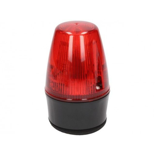LEDS100-02-02; Signaller: lighting; continuous light,blinking light; red; IP65; MOFLASH SIGNALLING LTD