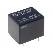 LEG-24F; Relay: electromagnetic; SPDT; Ucoil: 24VDC; 15A/120VAC; 15A/24VDC; Recoy/RAYEX ELECTRONICS LEG-24F; Relay: electromagnetic; SPDT; Ucoil: 24VDC; 15A/120VAC; 15A/24VDC; Recoy/RAYEX ELECTRONICS