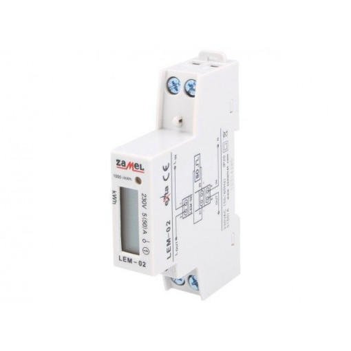 LEM-02; Controller; IP20; OC; DIN; Ioper.max: 50A; -20÷45°C; 400mW; Inom: 5A; ZAMEL