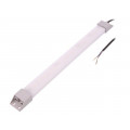 LF1B-NC4P-2THWW2-3M; Industrial light; 4.4W; 24VDC; LED; IP65; Mat: polycarbonate; 6500K; IDEC