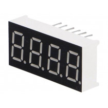 LFD036AAG-101-02; Display: LED; 7-segment; 9.14mm; 0.36 LFD036AAG-101-02; Display: LED; 7-segment; 9.14mm; 0.36