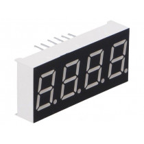 LFD039AUE-102A-01; Display: LED; 7-segment; 9.91mm; 0.39 LFD039AUE-102A-01; Display: LED; 7-segment; 9.91mm; 0.39