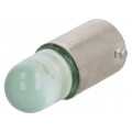 LG-BA9S-220DC; LED lamp; green; BA9S; 220VDC; POLAM-ELTA LG-BA9S-220DC; LED lamp; green; BA9S; 220VDC; POLAM-ELTA